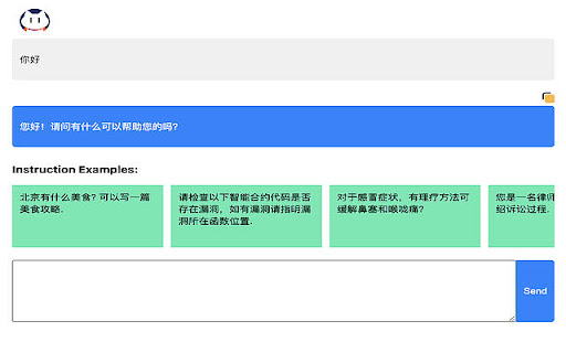 chathong  from Chrome web store to be run with OffiDocs Chromium online