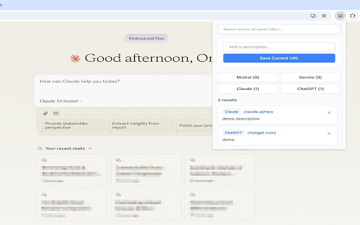Chatmark  from Chrome web store to be run with OffiDocs Chromium online