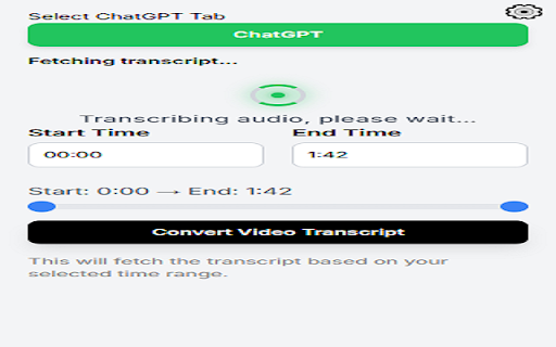Chat Tab Extension  from Chrome web store to be run with OffiDocs Chromium online