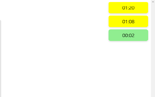 Chat Timer Extension  from Chrome web store to be run with OffiDocs Chromium online