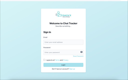 Chat Tracker Extension  from Chrome web store to be run with OffiDocs Chromium online