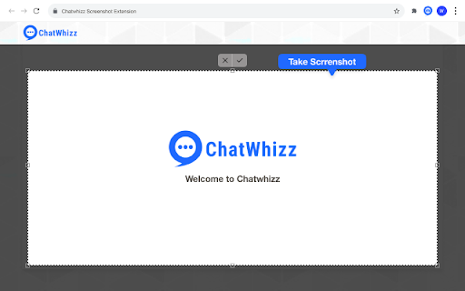 Chatwhizz Screenshot  Screen Recorder  from Chrome web store to be run with OffiDocs Chromium online