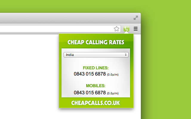 CheapCalls.co.uk Access Numbers  from Chrome web store to be run with OffiDocs Chromium online