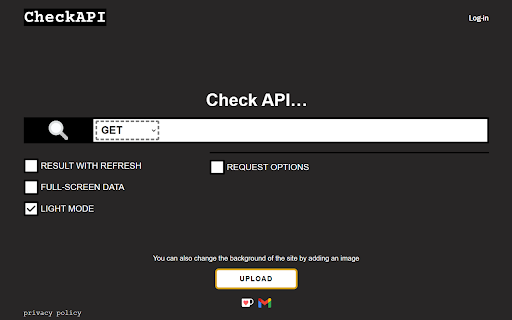 checkapi.app  from Chrome web store to be run with OffiDocs Chromium online