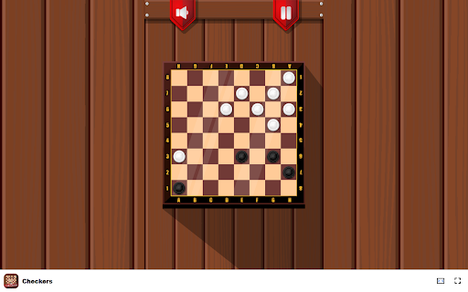 Checkers Game Reach the other side to King yourself!  from Chrome web store to be run with OffiDocs Chromium online