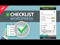 Checklist WordPress  from Chrome web store to be run with OffiDocs Chromium online