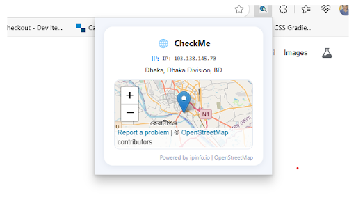 CheckMe  from Chrome web store to be run with OffiDocs Chromium online