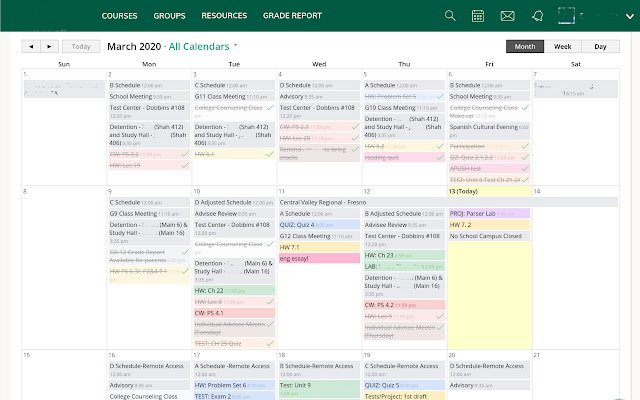 CheckSchoology Lite  from Chrome web store to be run with OffiDocs Chromium online