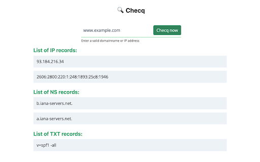 Checq  from Chrome web store to be run with OffiDocs Chromium online