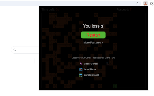 Cheerful Maze  from Chrome web store to be run with OffiDocs Chromium online
