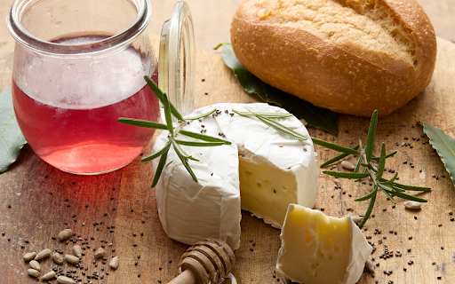 Cheese and Bread  from Chrome web store to be run with OffiDocs Chromium online