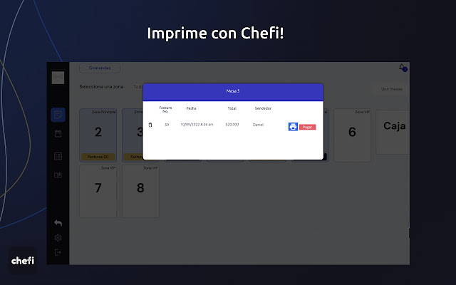 Chefi Print  from Chrome web store to be run with OffiDocs Chromium online