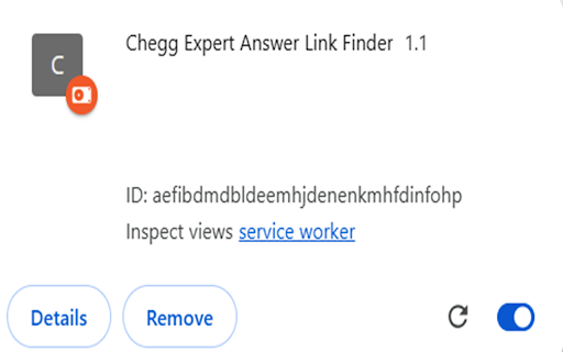 Chegg Expert Answer Link Finder  from Chrome web store to be run with OffiDocs Chromium online