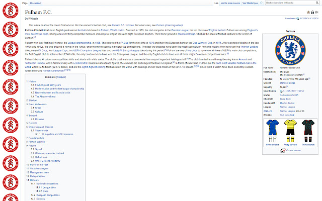 Chelsea to Fulham ifier  from Chrome web store to be run with OffiDocs Chromium online