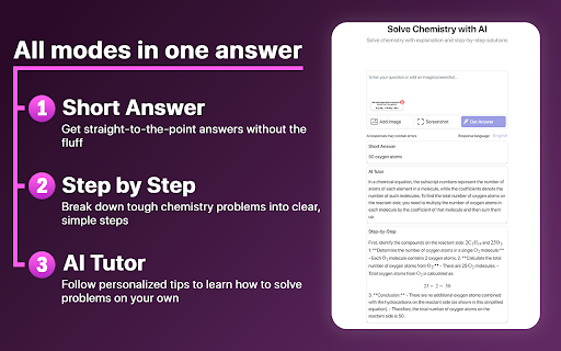 Chemistry AI from Chrome web store to be run with OffiDocs Chromium online Chemistry AI from Chrome web store to be run with OffiDocs Chromium online