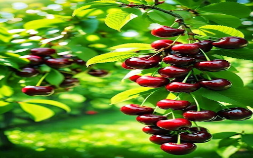 Cherry tree orchard wallpaper  from Chrome web store to be run with OffiDocs Chromium online