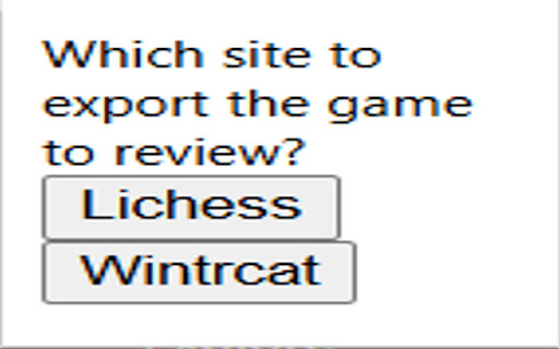 Chess Auto Review  from Chrome web store to be run with OffiDocs Chromium online