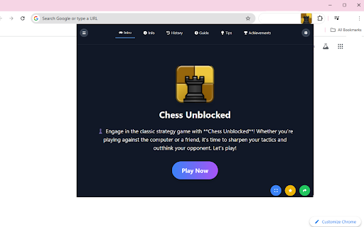 Chess Unblocked  from Chrome web store to be run with OffiDocs Chromium online