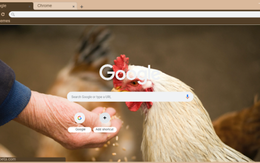 Chicken  from Chrome web store to be run with OffiDocs Chromium online