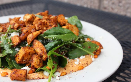Chicken and Spinach Salad: A Healthy Delight  from Chrome web store to be run with OffiDocs Chromium online