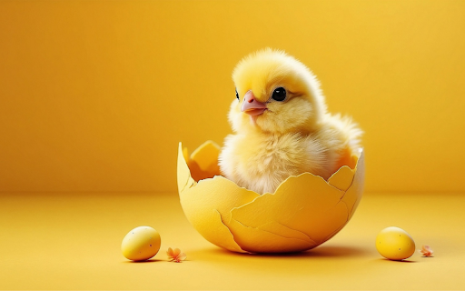 Chicken chick  from Chrome web store to be run with OffiDocs Chromium online