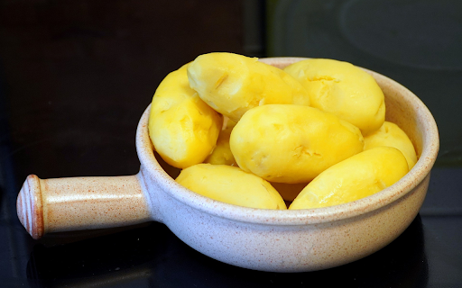 Chicken fat potatoes  from Chrome web store to be run with OffiDocs Chromium online