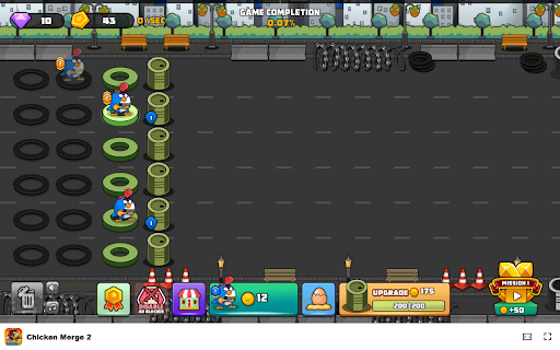 Chicken Merge 2 Merge chickens to build a powerful defense! from Chrome web store to be run with OffiDocs Chromium online Chicken Merge 2 Merge chickens to build a powerful defense! from Chrome web store to be run with OffiDocs Chromium online