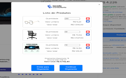 China Fácil  from Chrome web store to be run with OffiDocs Chromium online