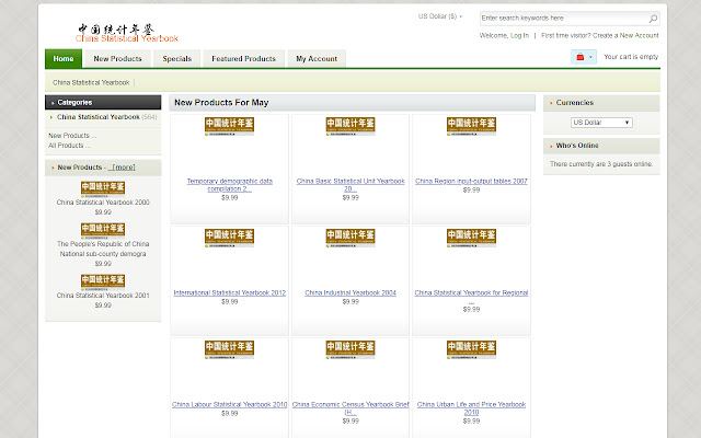China Statistical Yearbook  from Chrome web store to be run with OffiDocs Chromium online