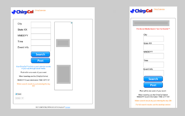 Chirp Calendar mula sa Chrome web store na tatakbo sa OffiDocs Chromium online
