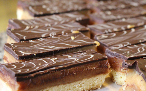 Chocolate covered cake bars  from Chrome web store to be run with OffiDocs Chromium online
