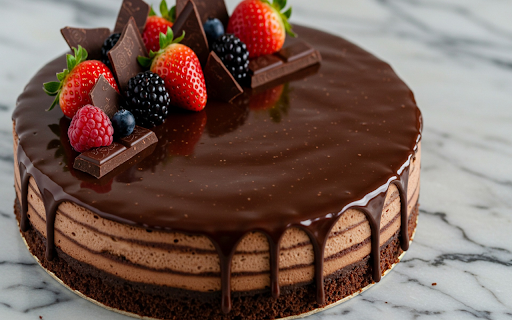 Chocolate fruit cake  from Chrome web store to be run with OffiDocs Chromium online