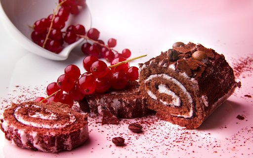 Chocolate sponge cake roll  from Chrome web store to be run with OffiDocs Chromium online