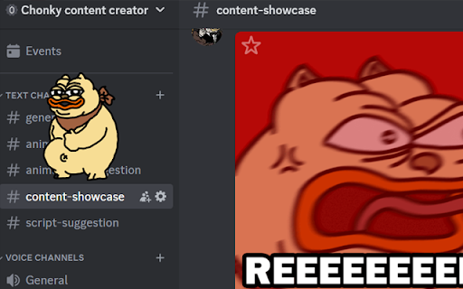 Chonky Friend  from Chrome web store to be run with OffiDocs Chromium online