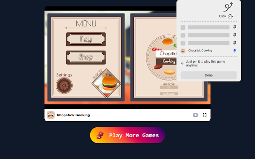 Chopstick Cooking  from Chrome web store to be run with OffiDocs Chromium online