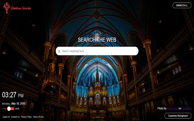 Christians Searches de Chrome web store se ejecutará con OffiDocs Chromium en línea