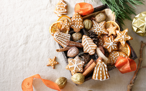 Christmas Cookie Basket  from Chrome web store to be run with OffiDocs Chromium online