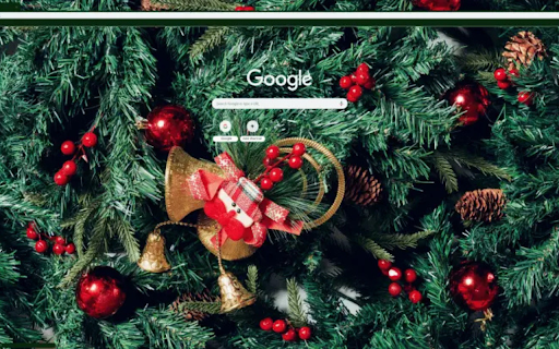 Christmas decorations  from Chrome web store to be run with OffiDocs Chromium online