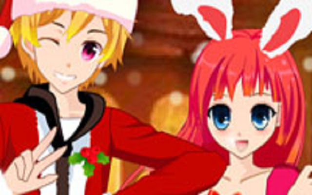Christmas Friends Dress Up  from Chrome web store to be run with OffiDocs Chromium online