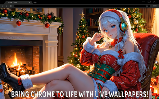 Christmas Girl Live Wallpaper  from Chrome web store to be run with OffiDocs Chromium online