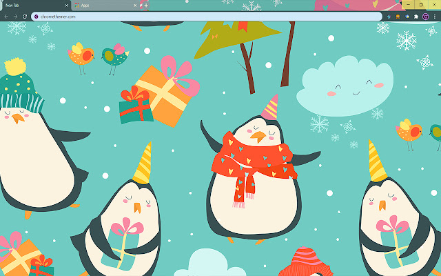 Christmas Penguins  from Chrome web store to be run with OffiDocs Chromium online