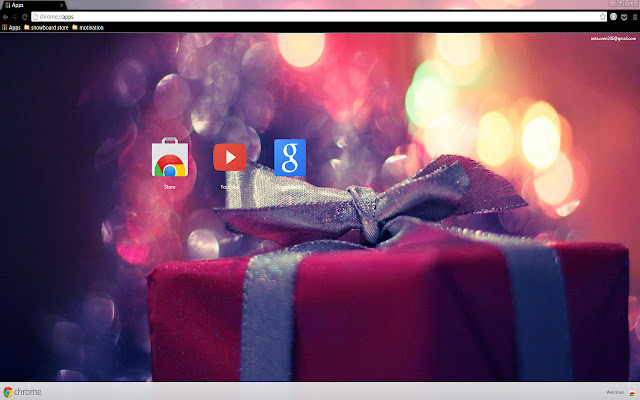 Christmas Present  from Chrome web store to be run with OffiDocs Chromium online