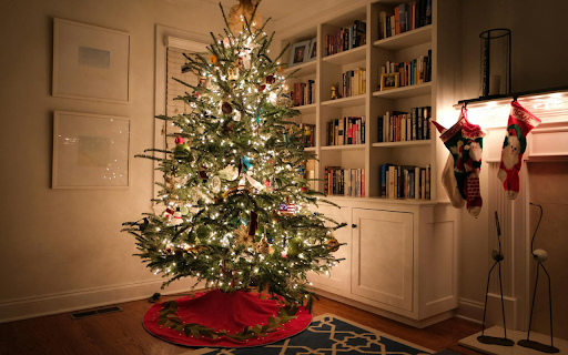 Christmas room  from Chrome web store to be run with OffiDocs Chromium online