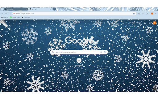 Christmas Snowflakes  from Chrome web store to be run with OffiDocs Chromium online