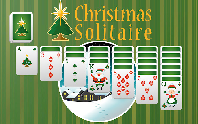 Christmas Solitiare  from Chrome web store to be run with OffiDocs Chromium online
