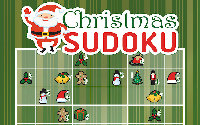 Christmas Sudoku  from Chrome web store to be run with OffiDocs Chromium online