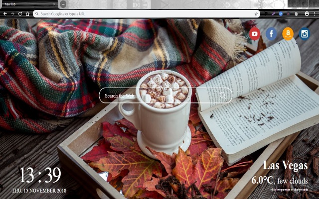 Christmas Wallpaper New Tab Theme  from Chrome web store to be run with OffiDocs Chromium online
