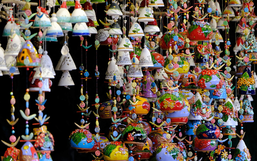 Christmas wind chimes  from Chrome web store to be run with OffiDocs Chromium online