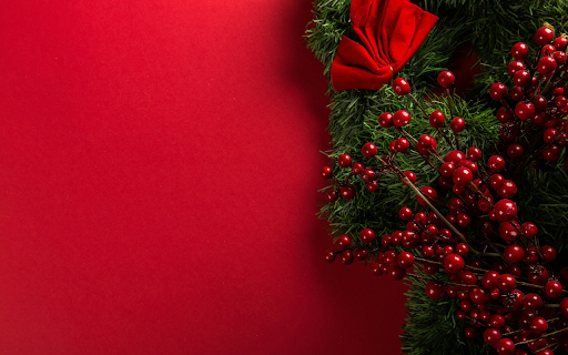 Christmas Wreath Theme  from Chrome web store to be run with OffiDocs Chromium online