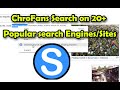 Chrofans Search with Selection  from Chrome web store to be run with OffiDocs Chromium online
